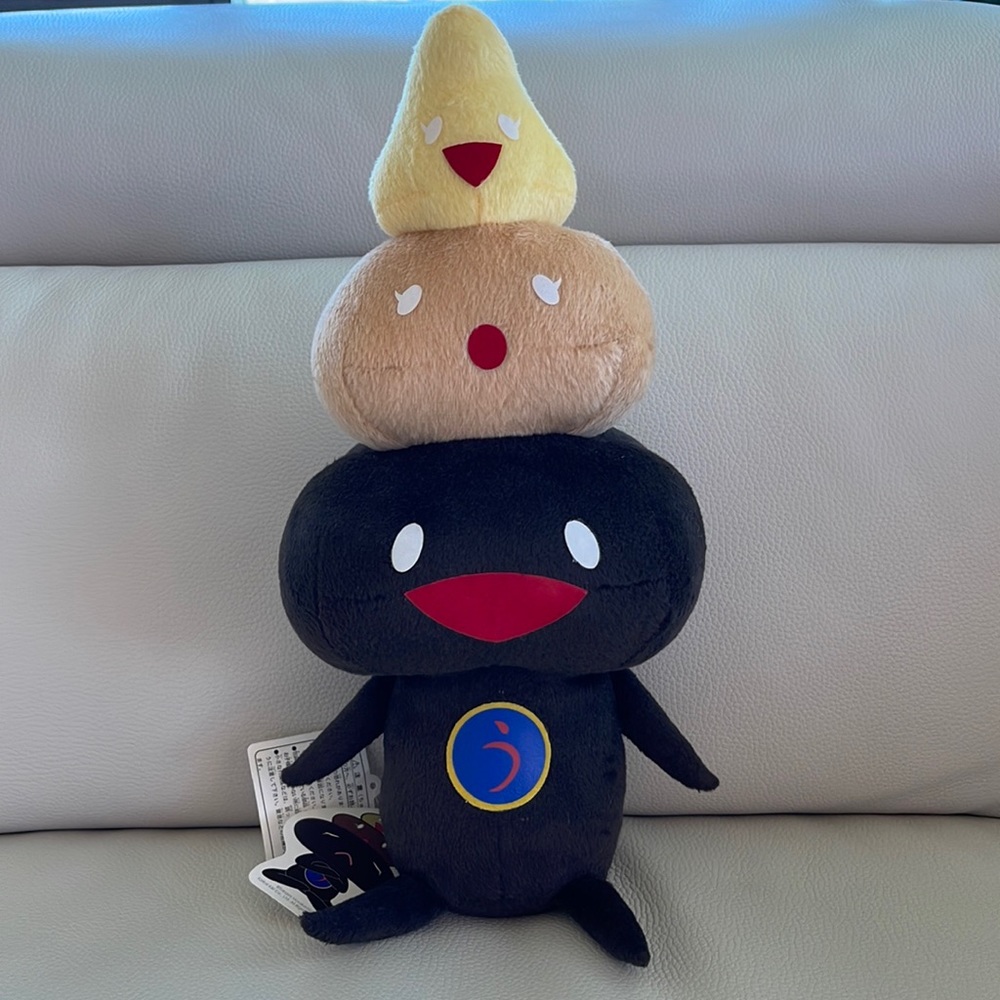 TAKASHI MURAKAMI KAIKAI KIKI UNCHI-KUN PLUSH DOLL! JAPAN! RARE!